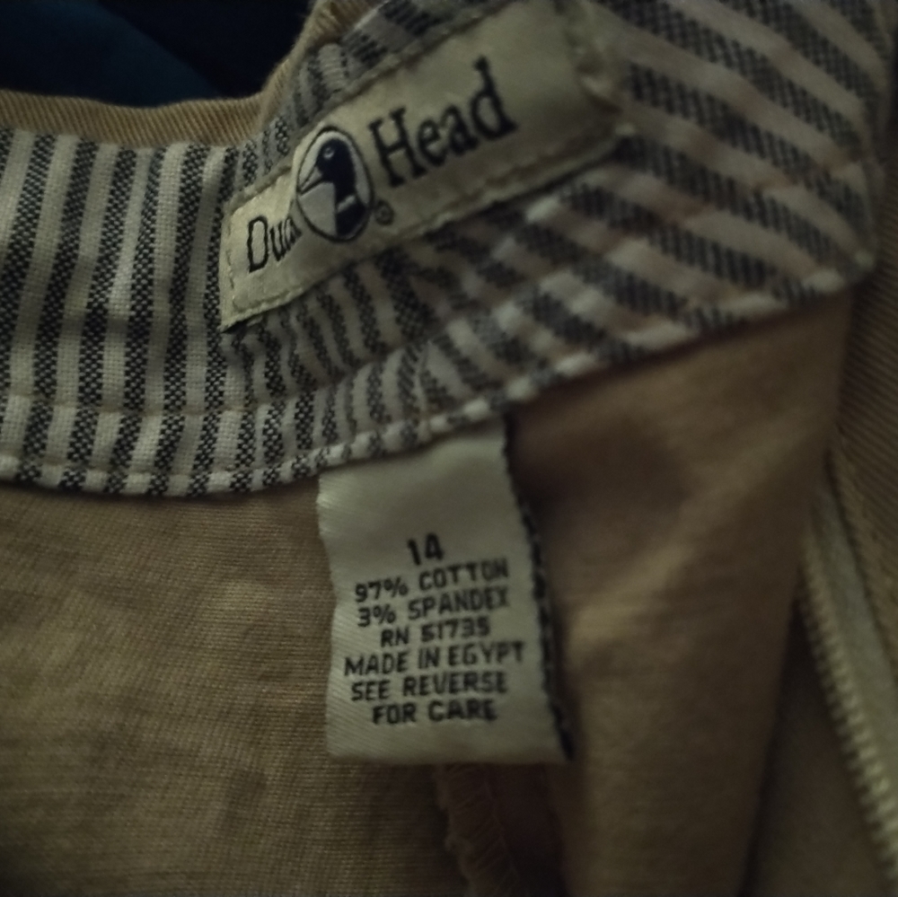 Duck head size 14 shorts